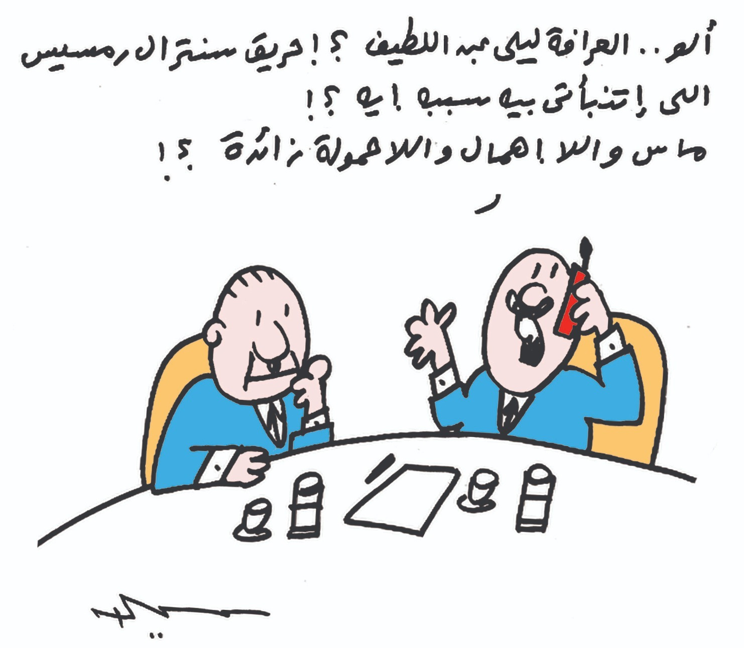 كاريكاتير عمرو سليم