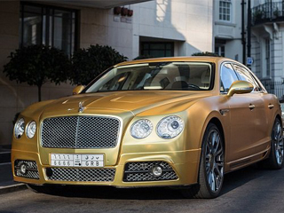 11 مليون عربى جائعون وثرى عربى يتنزه بأسطول سيارات مطلية بالذهب فى لندن