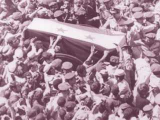 مشهد من جنازة «الزعيم الحى»