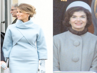 ميلانيا ترامب تستنسخ جاكلين كنيدى