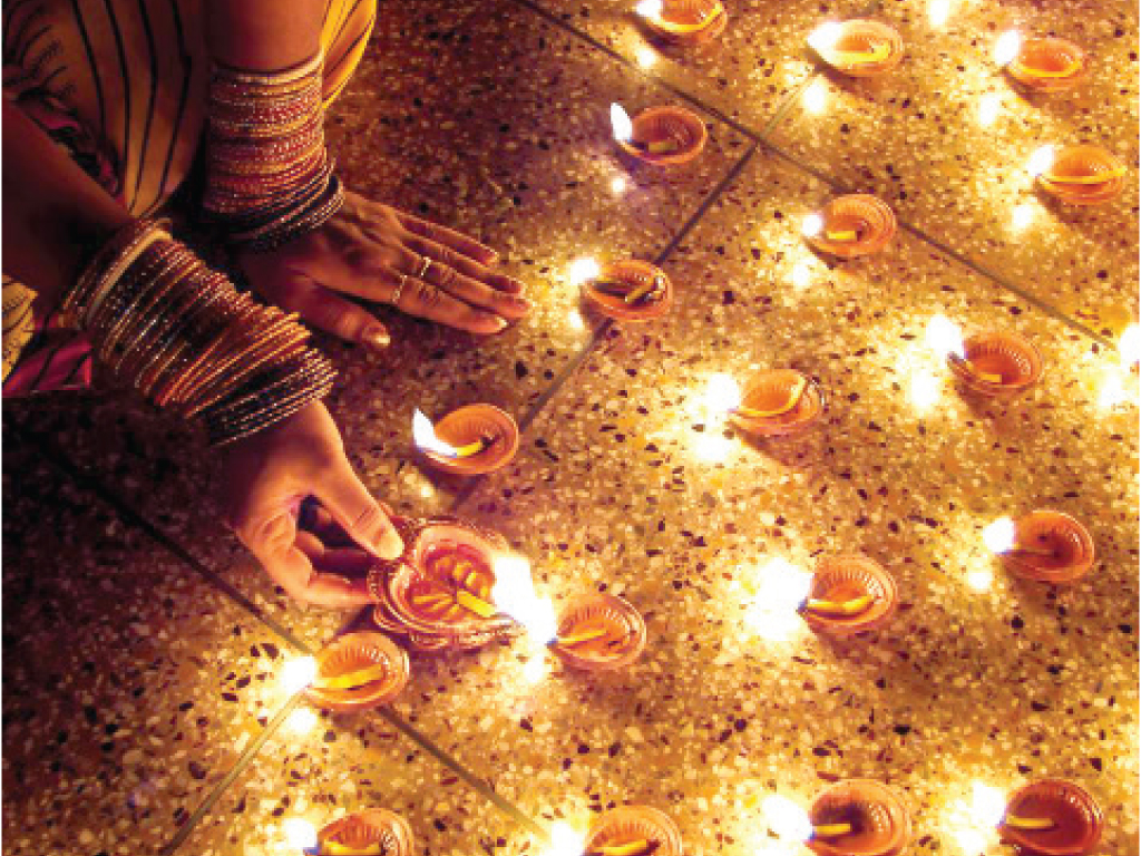 زواج الحكمة بالثروة فى مهرجان «ديوالى»