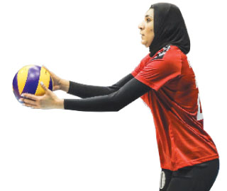 مجلة روزاليوسف مريم متولى الحجاب منعنى من حلم الاحتراف