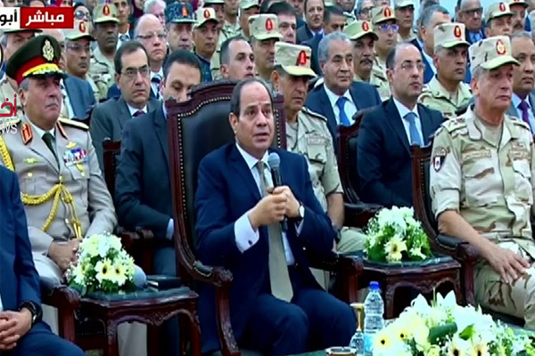 رسائل الرئيس للمصريين خلال افتتاح مصنعى أبو رواش