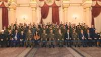 وزير الدفاع  يشهد حفل تخرج دورة التمثيل الدبلوماسى العسكرى المصرى بالخارج 