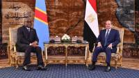 ‎‎الرئيس السيسي: مصر تريد الالتزام بالقانون الدولى وحسن الجوار فى حوض النيل