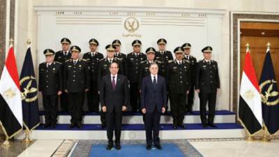 شهد الاحتفال بالذكرى الـ73 لعيد الشرطة  الرئيس السيسي: نقدم تحية رفيعة لشهداء الشرطة المصرية الذين بذلوا أرواحهم فداء للوطن