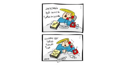 كاريكاتير أحمد دياب