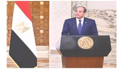 أكد على ثوابت الموقف المصرى التاريخى الداعم للقضية الفلسطينية.. الرئيس السيسي: تهجــير الشعـــب الفلسطــينى هو ظلم لا يمكن أن نشارك فيه