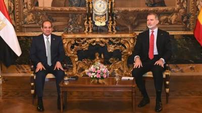 التقى ملك إسبانيا ورئيس الوزراء وعددًا من ممثلى الشركات الإسبانية.. الرئيس السيسي يؤكد ضرورة تنفيذ اتفاق وقف إطلاق النار فى قطاع غزة 