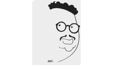 بعرض 32 لوحة أصلية نادرة من أعماله: فى محبة  صلاح چاهين