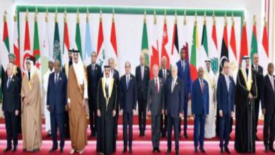 مؤتمر دولى فى إبريل لإعادة إعمار غزة قمة القاهرة.. تعتمد خطة الإعمار وترفض التهجير