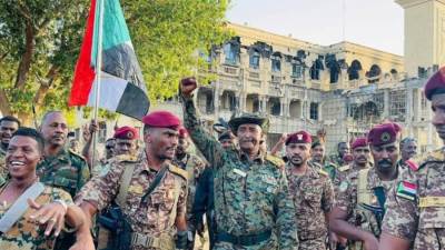 تطهير «الخرطوم» من الدعم السريع السودان ينتصر البرهان فى القصر الرئاسى للمرة الأولى منذ بداية الحرب