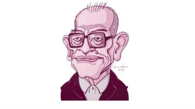 تحت شعار «ثلاث قارات.. ومحفوظ من مصر»: احتفاء الجمعية المصرية للكاريكاتير بـ«أديب نوبل»