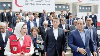 د. آمال إمام: الهلال الأحمر المصرى مفوض ليكون  الآلية الوطنية لتنسيق المساعدات الإنسانية لقطاع غزة