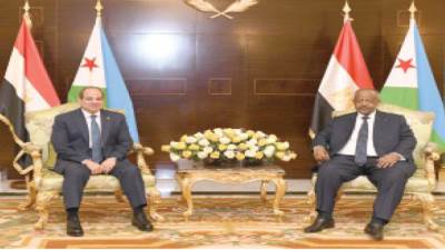 خلال زيارة إلى العاصمة جيبوتى.. الرئيس السيسي يعلن تأسيس مجلس الأعمال «المصرى - الجيبوتى» المشترك