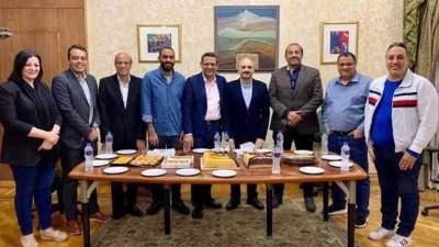 الجماعة الصحفية تحتفل.. البلشي: حرية الصحفي وتحسين أوضاعه الاقتصادية أهم أولوياتي