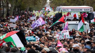 اعتزلت عاداتها فى نفاق المحتل تحت ضغط الشارع وجرائم العدوان  أوروبا تحاصر الشر الإسرائيلى