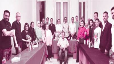 عمرو سليم أول نجوم «صالون روزاليوسف» 