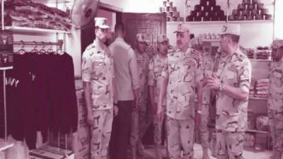 رئيس الأركان يتفقد المنظومة التعليمية بمعهد ضباط الصف المعلمين