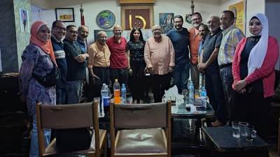 جمعية الكاريكاتير تُكرّم الفنان سامى أمين