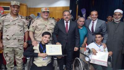 توصيل الشهادات التجنيدية لذوى الهمم «بـالشرقية»
