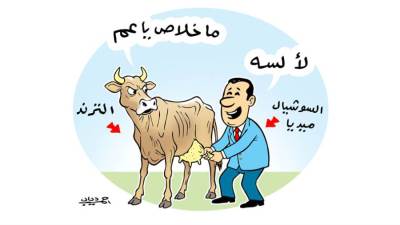 كاريكاتير أحمد دياب