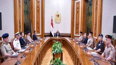 الرئيس السيسي يؤكد أن السلام خيار مصر الاستراتيجى