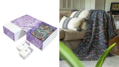 بطانية ومجوهرات من الحمض النووى