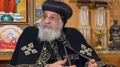 البابا تواضروس فى حوار خاص.. الكنيسة لا تعمل بالسياسة