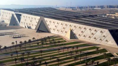 الإعلام الدولى يحتفى بإنجاز المتحف الكبير