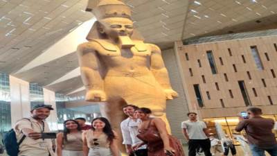 أرقام قياسية فى زيارة المتحف الكبير منذ افتتاحه