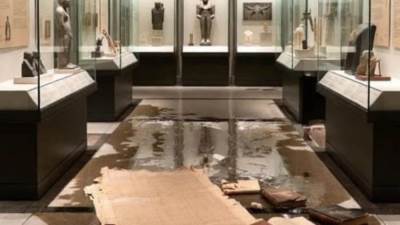 الآثار المصرية بالخارج على حافة الخطر