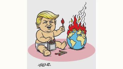 كاريكاتير أحمد دياب