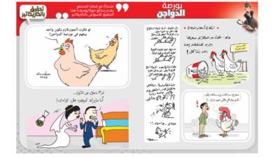تحقيق بالكاريكاتير: بورصة الدواجن