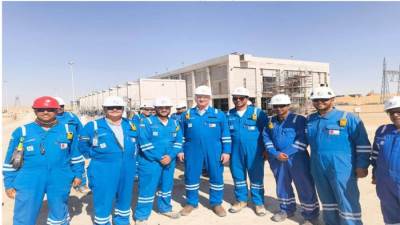 رئيس بتروجت يتفقد مشروعات الشركة بدولة الإمارات