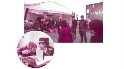 «موائدكلنا واحد».. تلاحم بين الشرطة والشعب