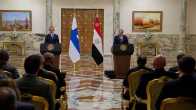 ‎‎‎الرئيس السيسي: تقسيم السودان خط أحمر 