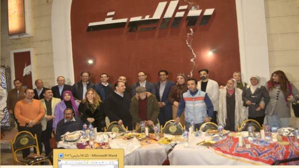 أسرة «روزاليوسف» تجتمع على مائدة واحدة فى حفل إفطارها السنوى